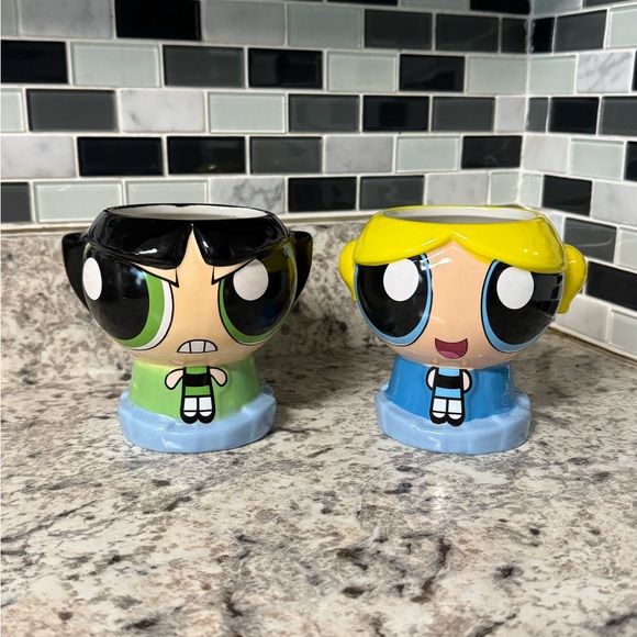 Zak Other - Powerpuff Girls Ceramic Mugs Set of Two